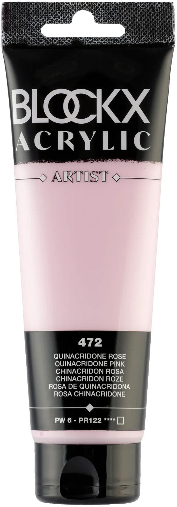 photo BLOCKX Peinture acrylique 120ml 60472BXC rose de quinacridone