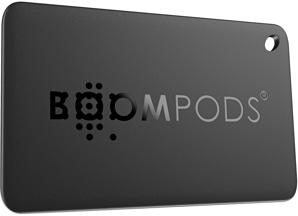 photo BOOMPODS Boomcard Apple TACARD black