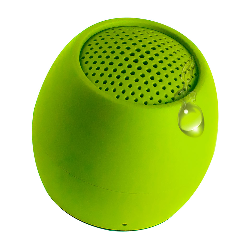 photo BOOMPODS Zero Speaker ZERLIM Lime Green
