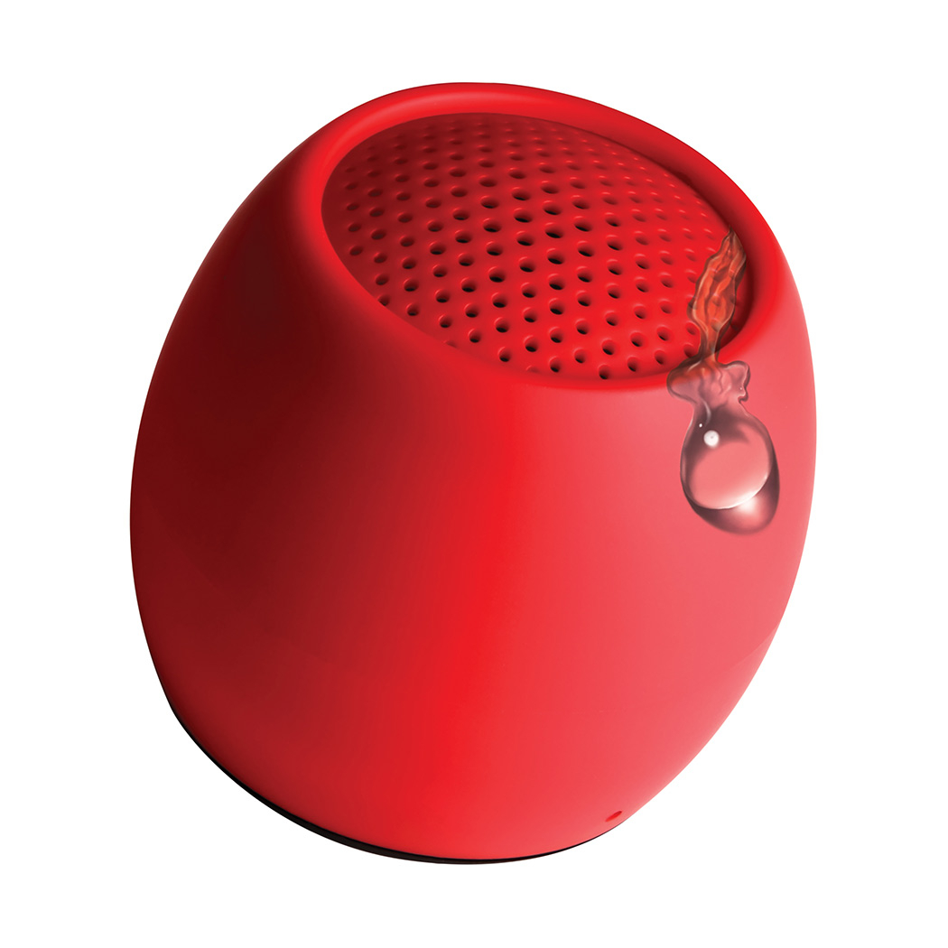 photo BOOMPODS Zero Speaker ZERRED Red