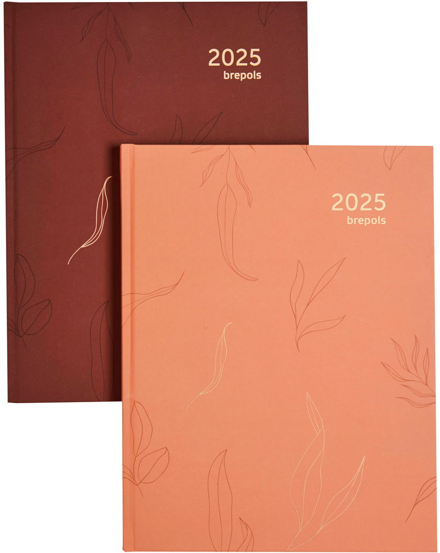 BREPOLS Agenda Timing Trop.Flower 2025 0.136.0765 1S/2P ass. 17.1x22cm