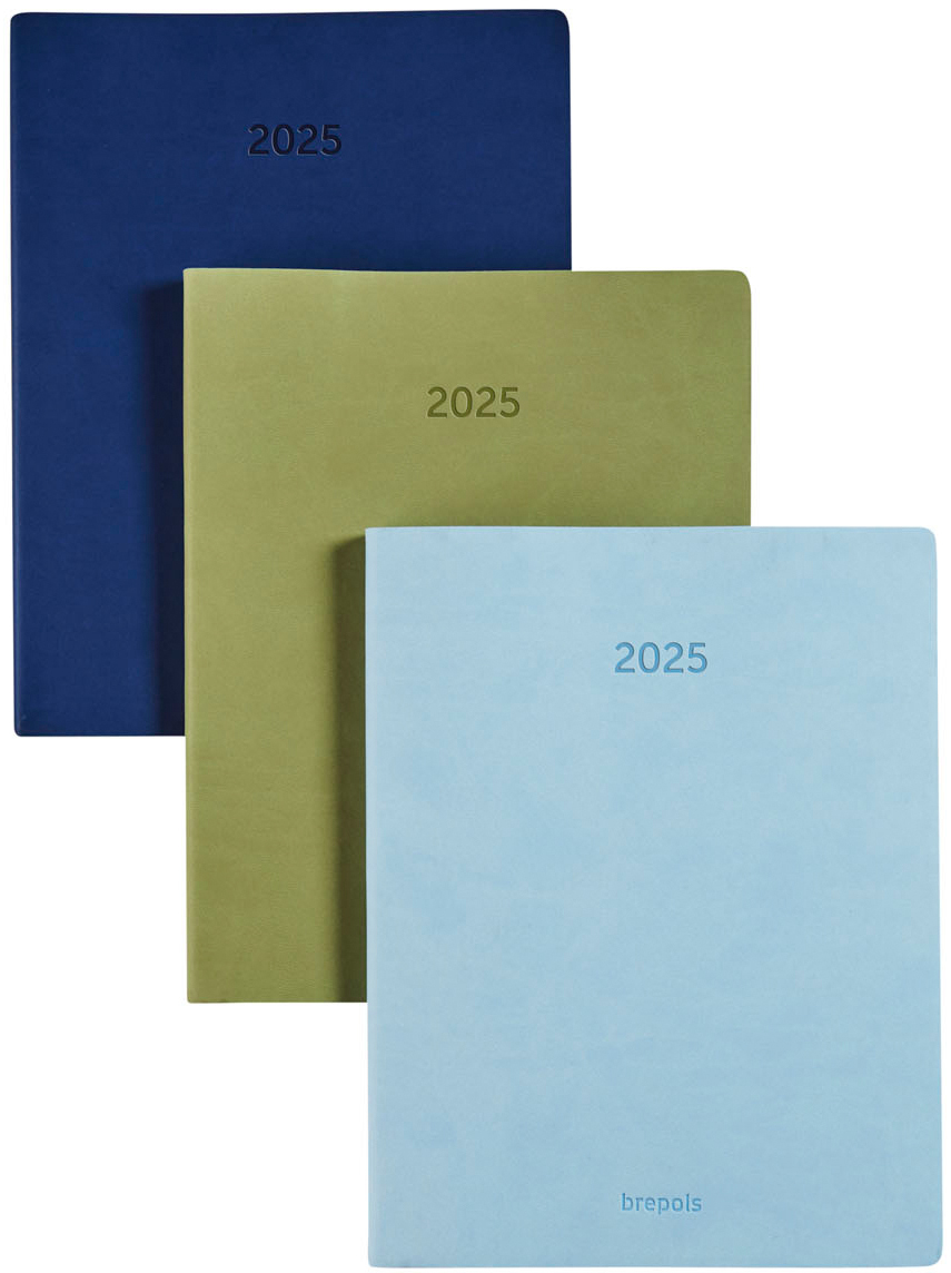 BREPOLS Agenda Timing Colora 2025 0.136.3600 1S/2P ass. 17x22cm