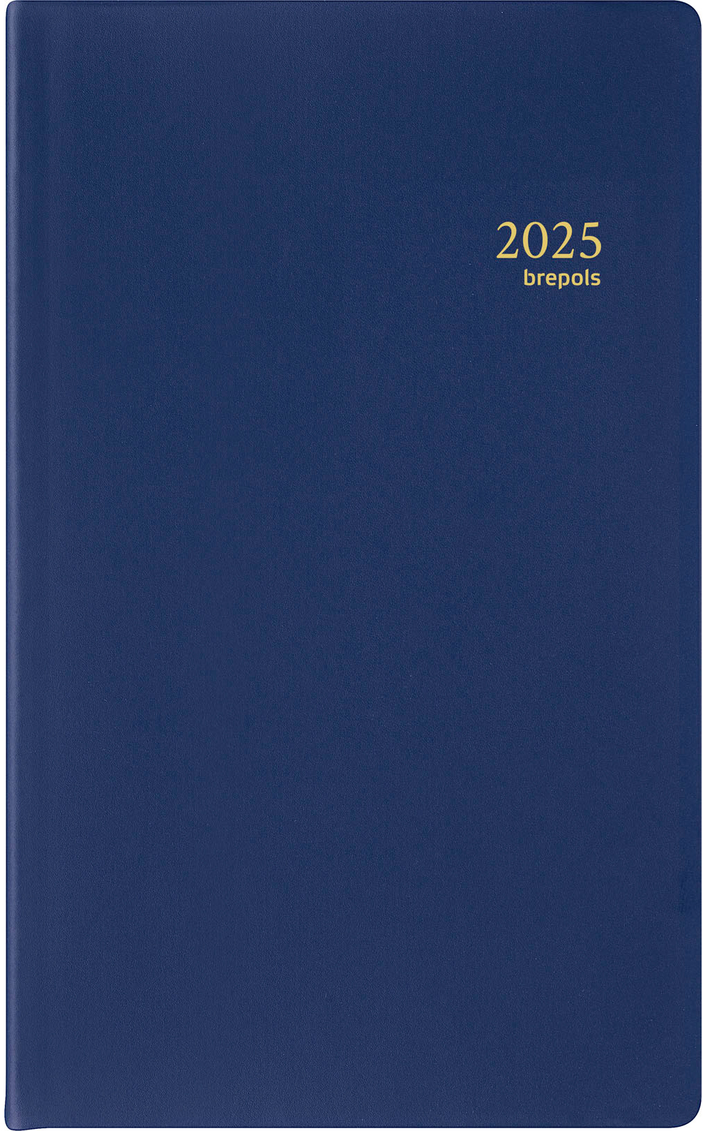 BREPOLS Agenda Breform Seta 2025 0.516.2120 1J/1P bleu 10x16.5cm