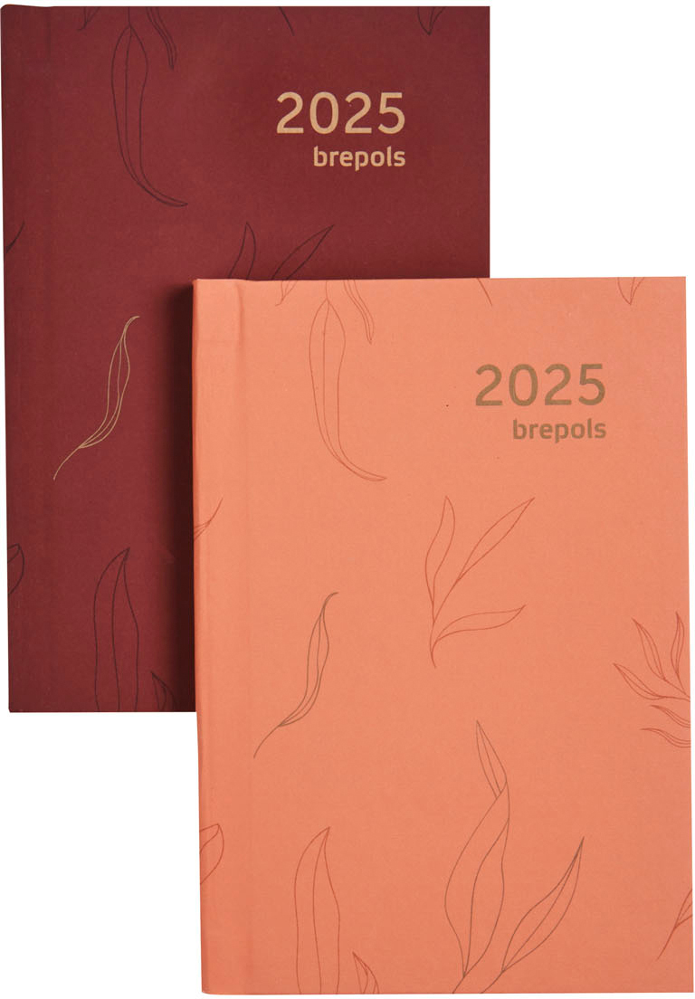BREPOLS Agenda Delta Trop.Flowers 2025 0.834.0765 1S/2P ass. 8.1x12cm