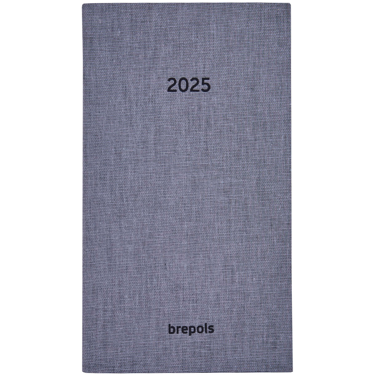 BREPOLS Agenda Notavision Dubl. 2025 75454550260 1S/2P gris ML 9x16cm