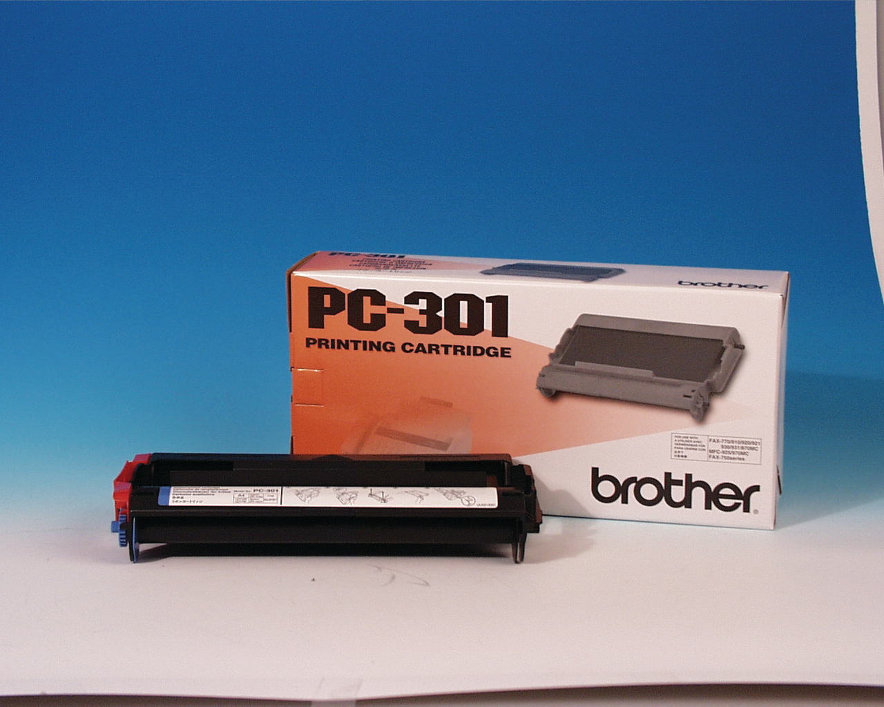 BROTHER Cassette et rouleau film PC-301 Fax-910 235 pages Fax-910 235 pages