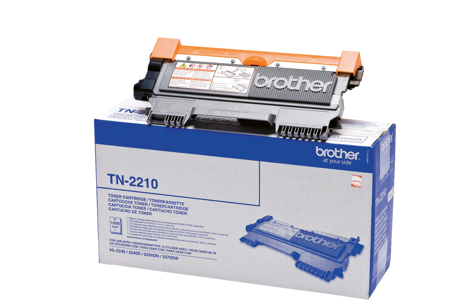 photo BROTHER Toner noir TN-2210 HL-2240D 1200 pages