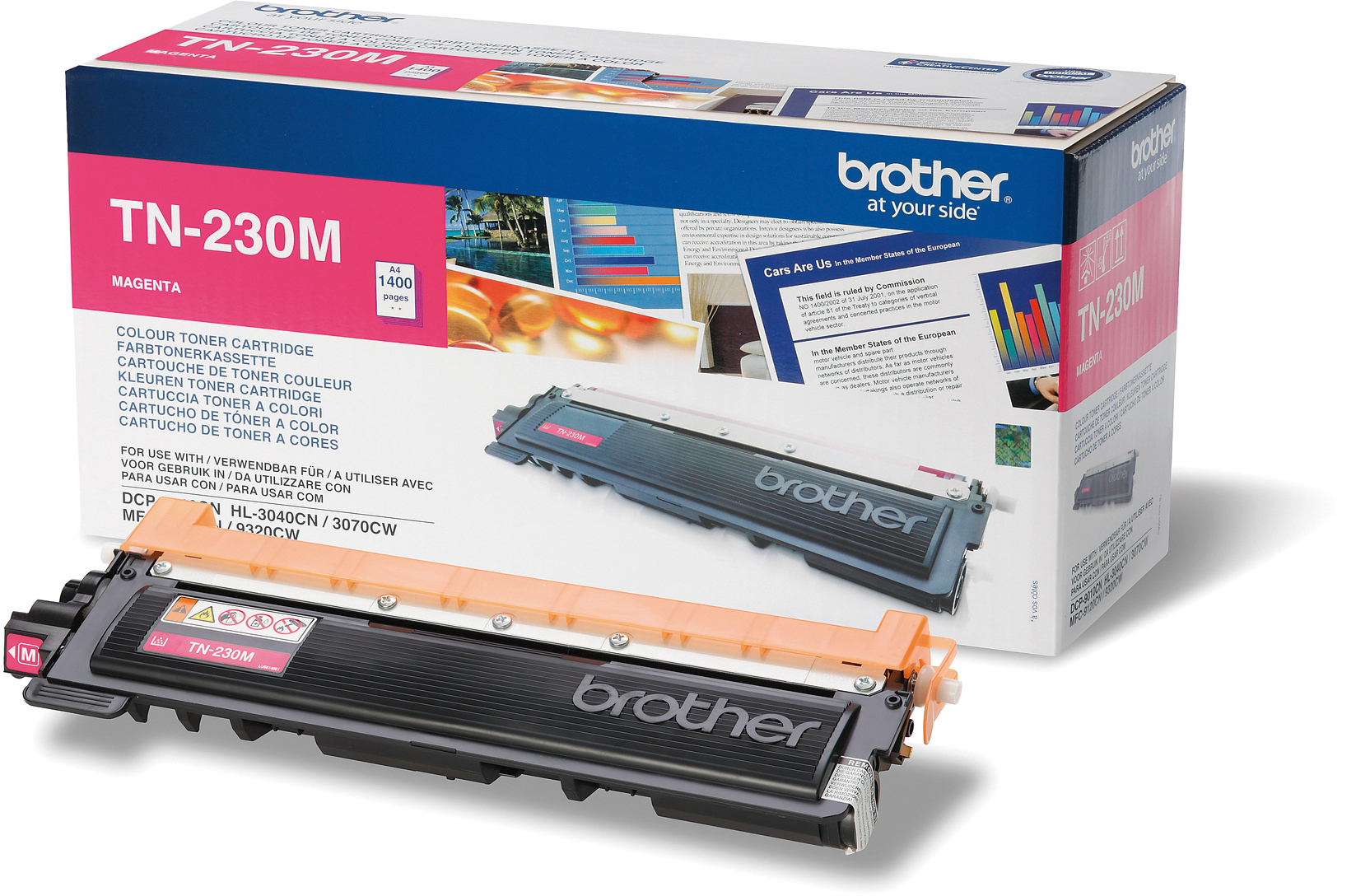 photo BROTHER Toner magenta TN-230M HL-3040/3070 1400 pages