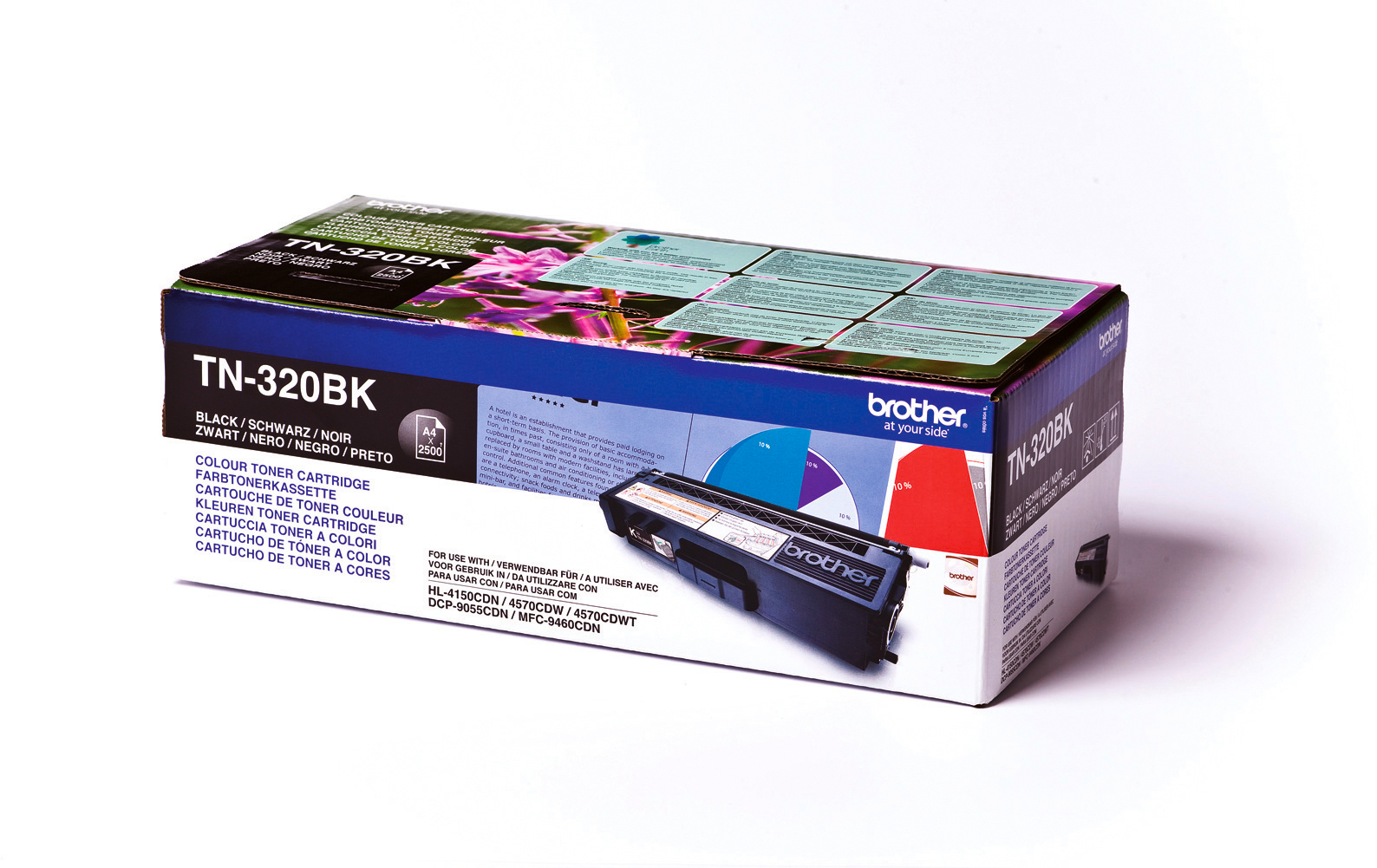 photo BROTHER Toner noir TN-320BK HL-4150CDN 2500 pages