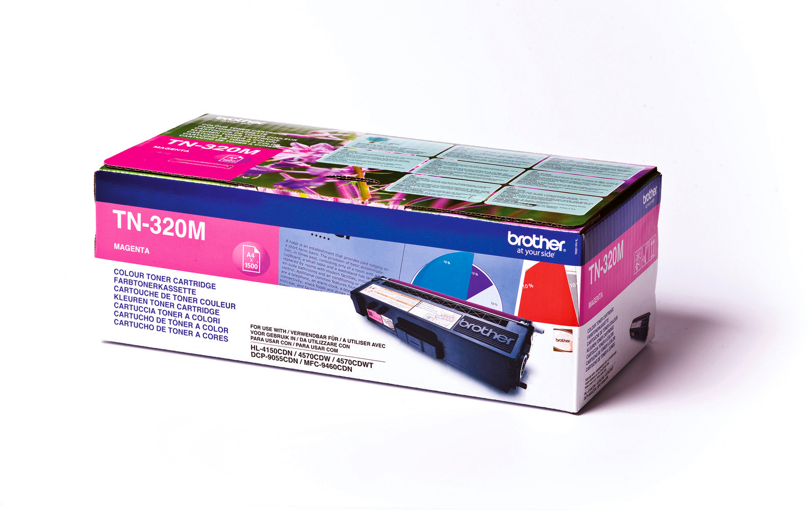 photo BROTHER Toner magenta TN-320M HL-4150CDW 1500 pages