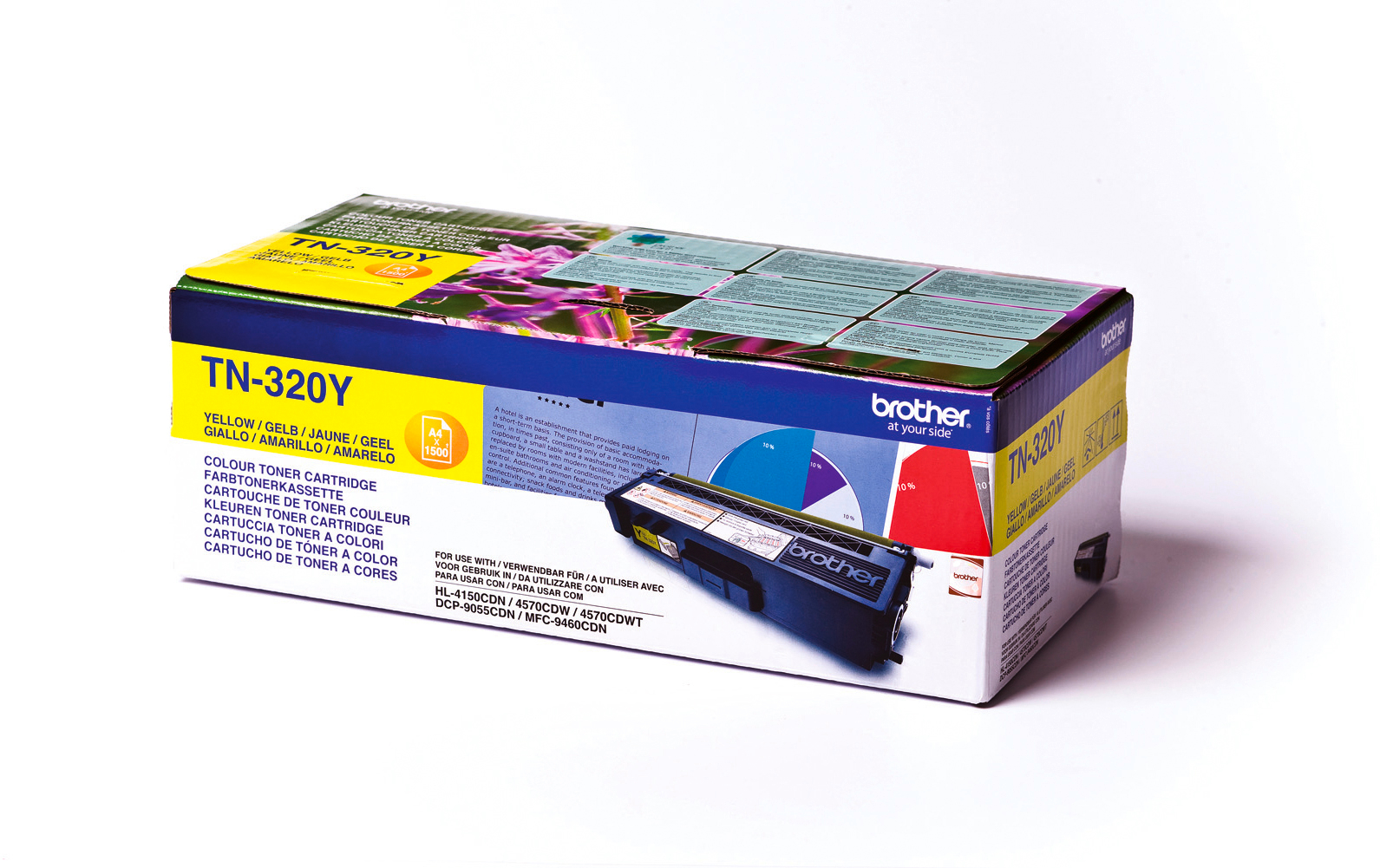 photo BROTHER Toner yellow TN-320Y HL-4150CDN 1500 pages