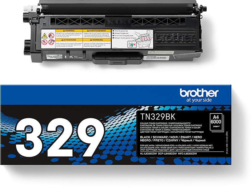 photo BROTHER Toner Super HY noir TN-329BK MFC-L8450CDW 6000 pages