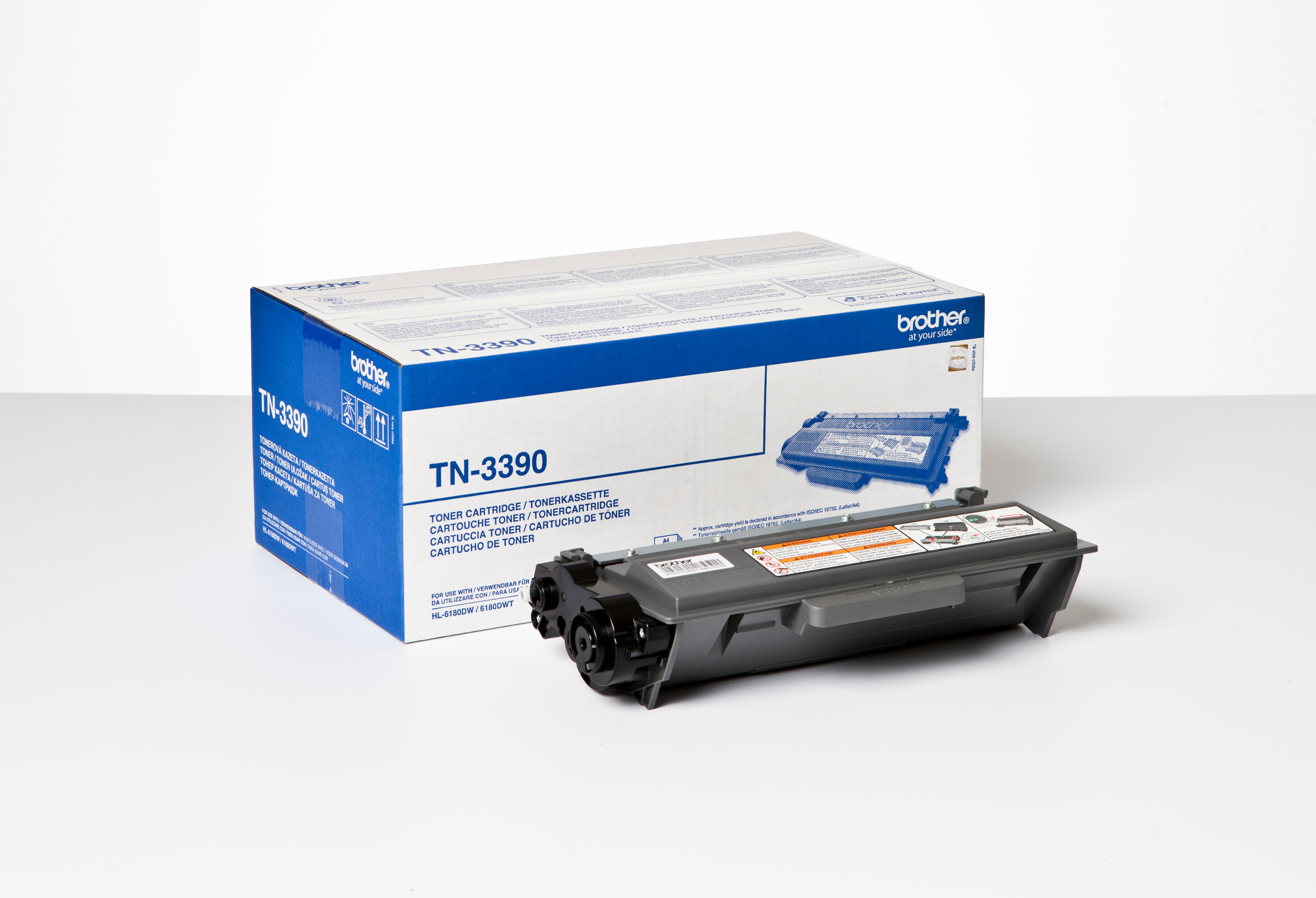 photo BROTHER Toner EHY noir TN-3390 HL-6180 12'000 pages