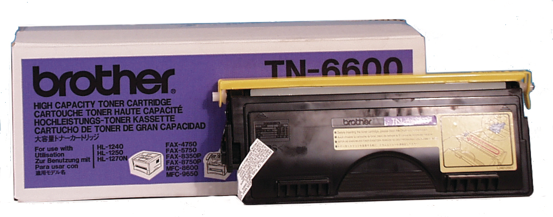 photo BROTHER Toner HY noir TN-6600 HL-1240/1250/1270N 6000 pages