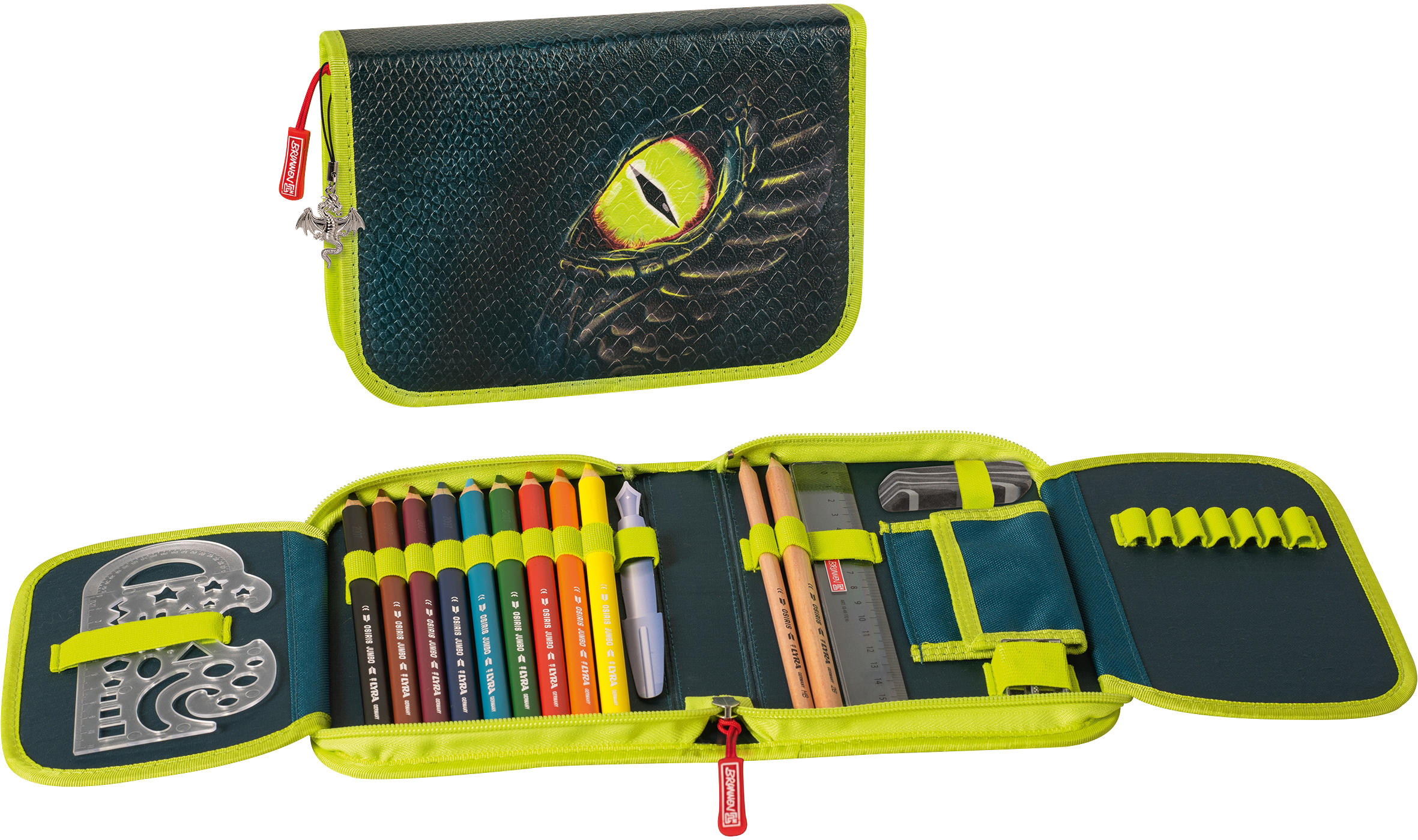 photo BRUNNEN Trousse Drago 1049120941 19.5x13.5x3.5cm
