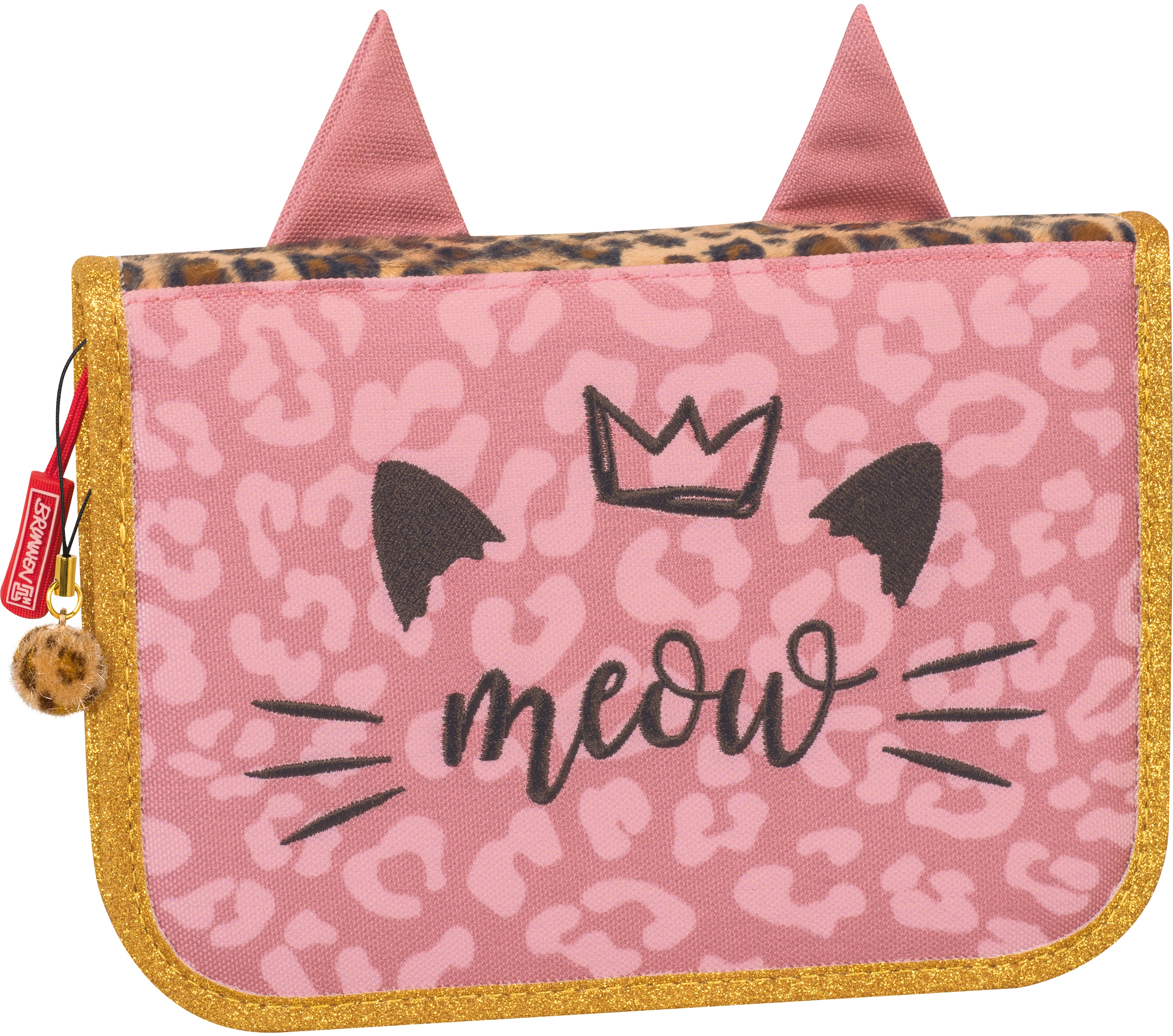 photo BRUNNEN Trousse Sweet Wild Cat 1049120942 19.5x13.5x3.5cm
