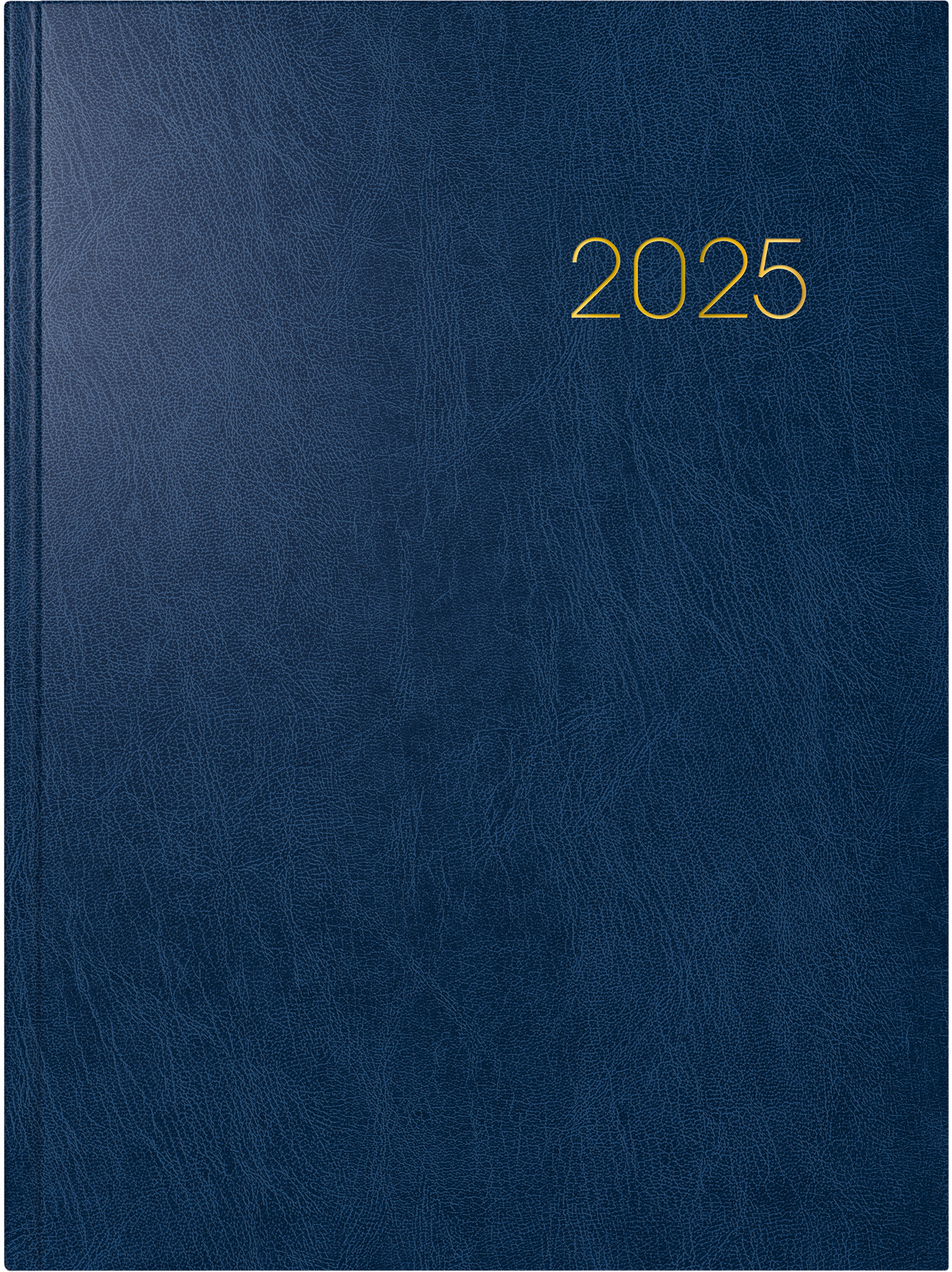 BRUNNEN Agenda de bureau 2025 1079760305 1S/2P bleu ML 17x24cm