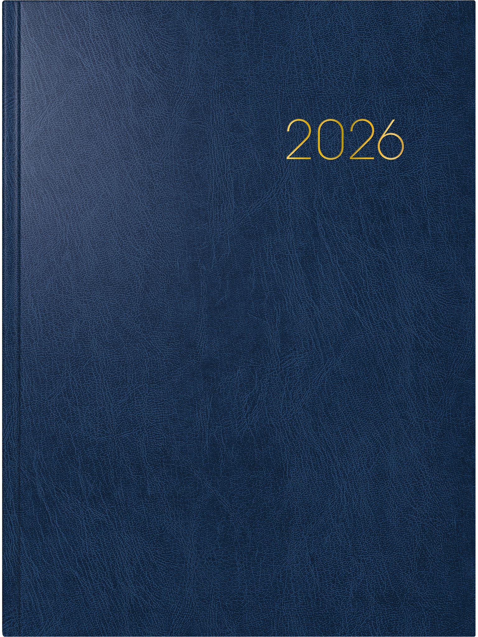 photo BRUNNEN Calendrier 2026 1079760306 1S/2P bleu ML 17x24cm