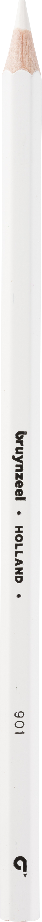 BRUYNZEEL Crayon de couleur Super 3.3mm 60516901 blanc blanc