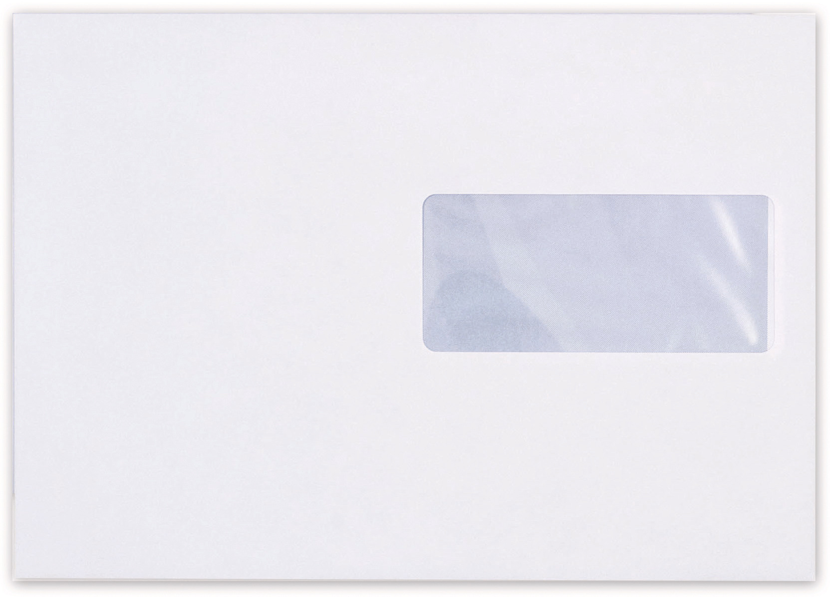 BÜROLINE Enveloppe a/fenêtre droit C5 103487 100g, blanc 500 pcs.