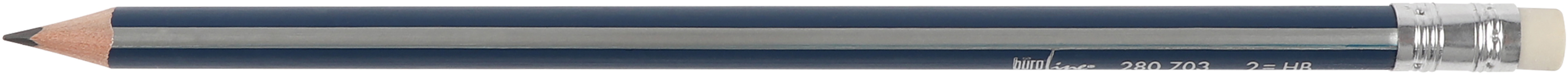 BÜROLINE Crayon avec gomme HB 280703 12 pcs.