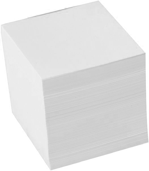 BÜROLINE Porte-bloc papier 98x98mm 376458 blanc, 80gr. 700 flls.