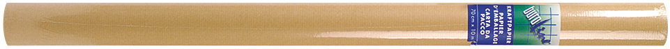 BÜROLINE Rouleau ménage 10m×70cm 440410 brun, 70g brun, 70g