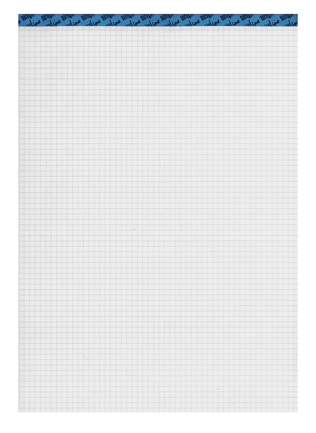BÜROLINE Bloc bureau blanc A5 543183 quadrillé,5mm, 80g 100 flls.