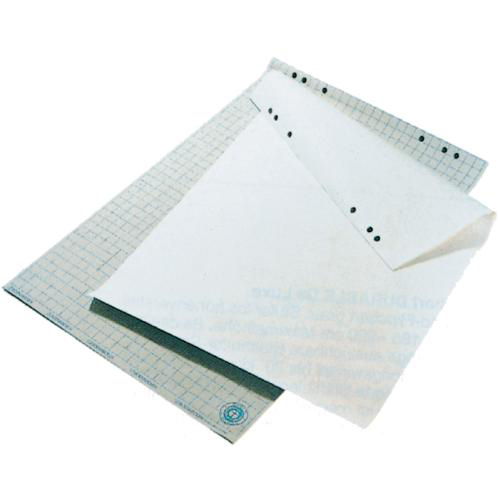 BÜROLINE Papier Flipchart 80g 68x98cm 608353 recycling, en blanc 20 flls.