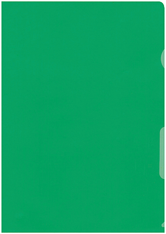 BÜROLINE Sichtmappen A4 620073 grün 100 Stück