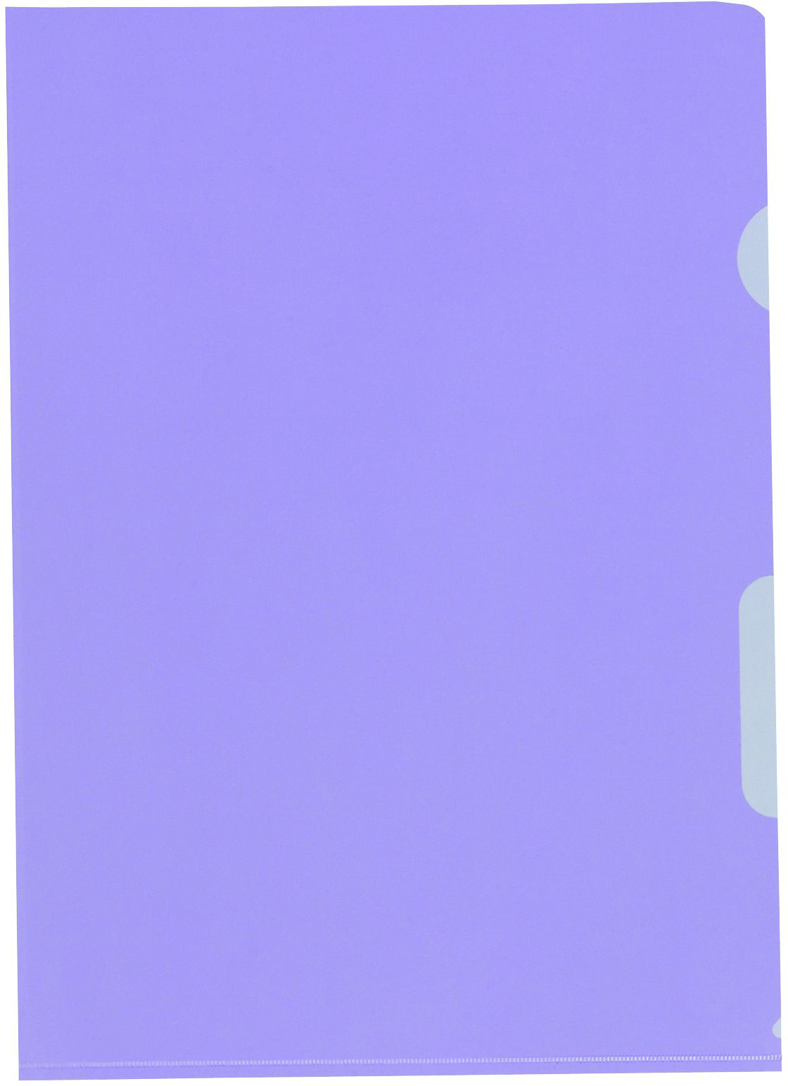 BÜROLINE Sichtmappen A4 620078 violett 100 Stück