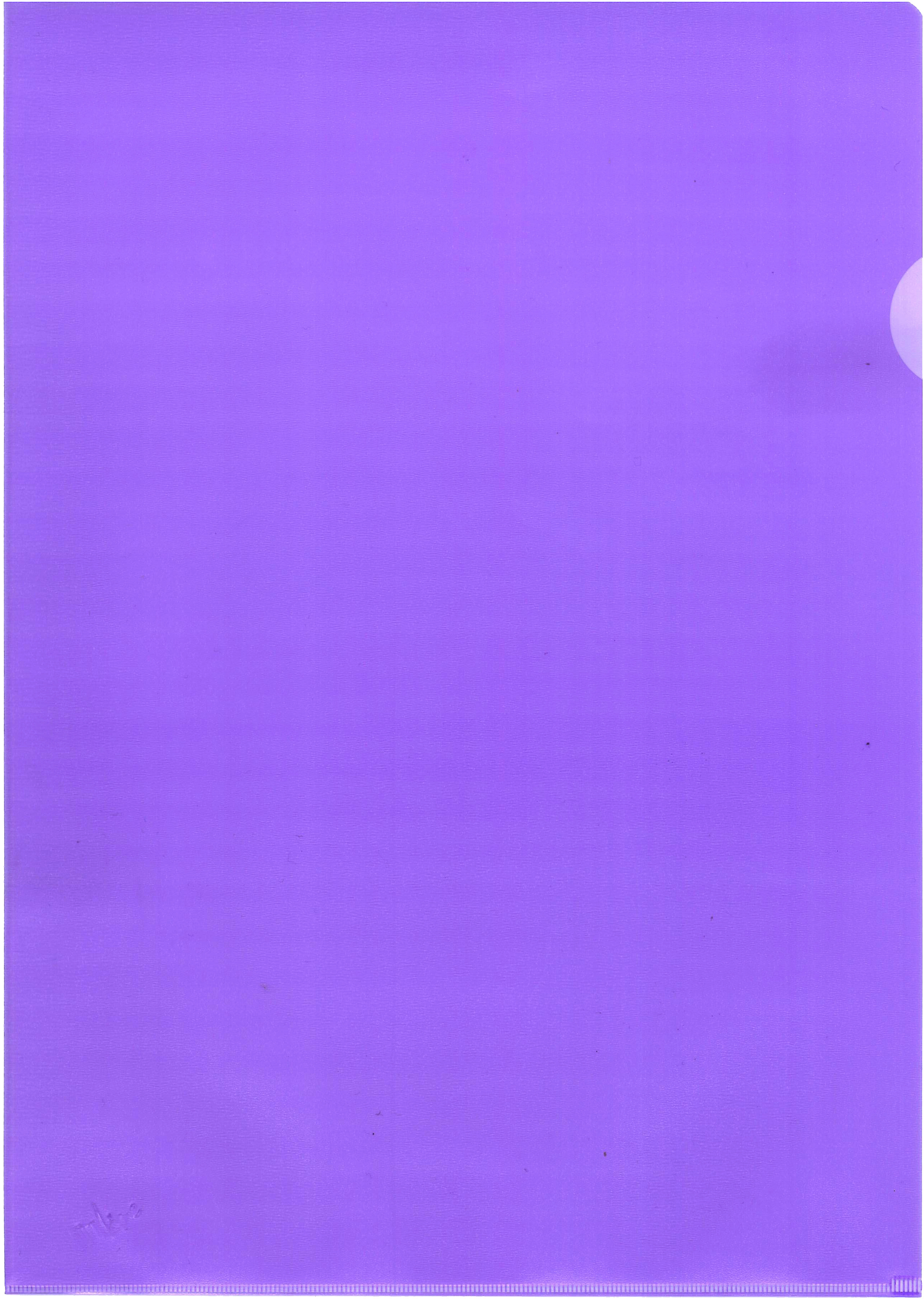 BÜROLINE Sichtmappen A4 620100 violett, matt 100 Stück