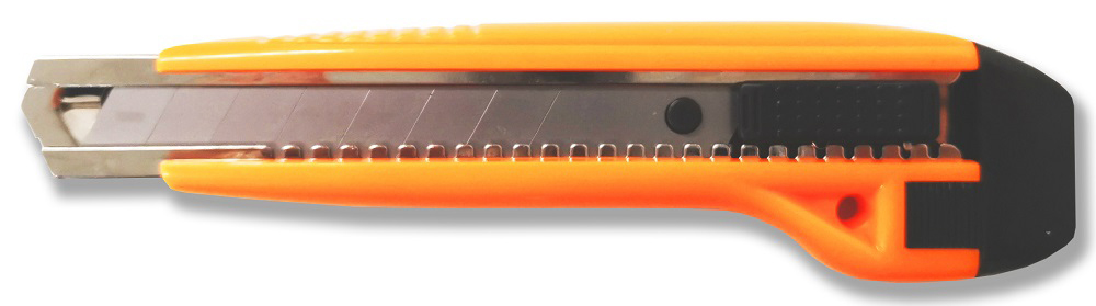 BÜROLINE Cutter 18x100mm E-84004 ECO orange