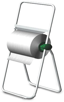 photo BULKYSOFT Support au sol 48x46x90cm 26285 blanc