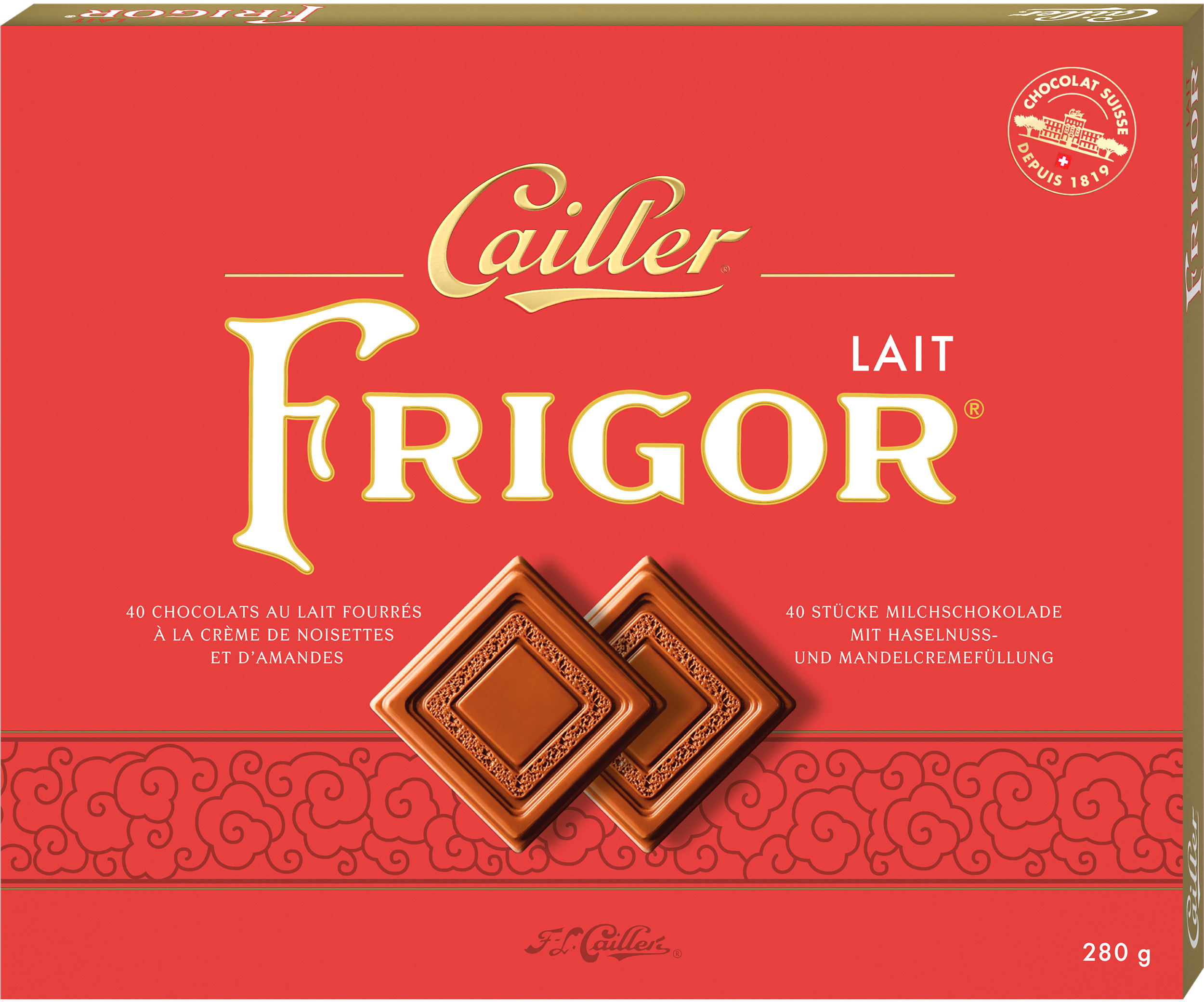 photo CAILLER Frigor Squares 12205961 280g