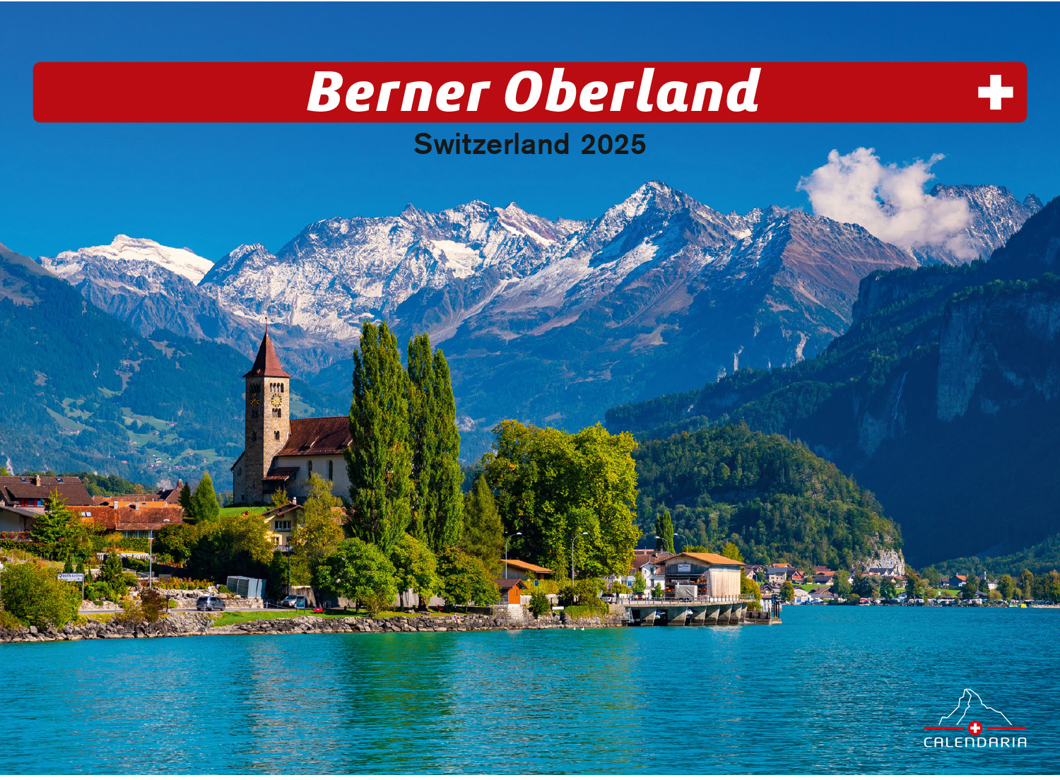 CALENDARIA Calendrier 2025 783036204338 Berner Oberland ML 31.5x23cm