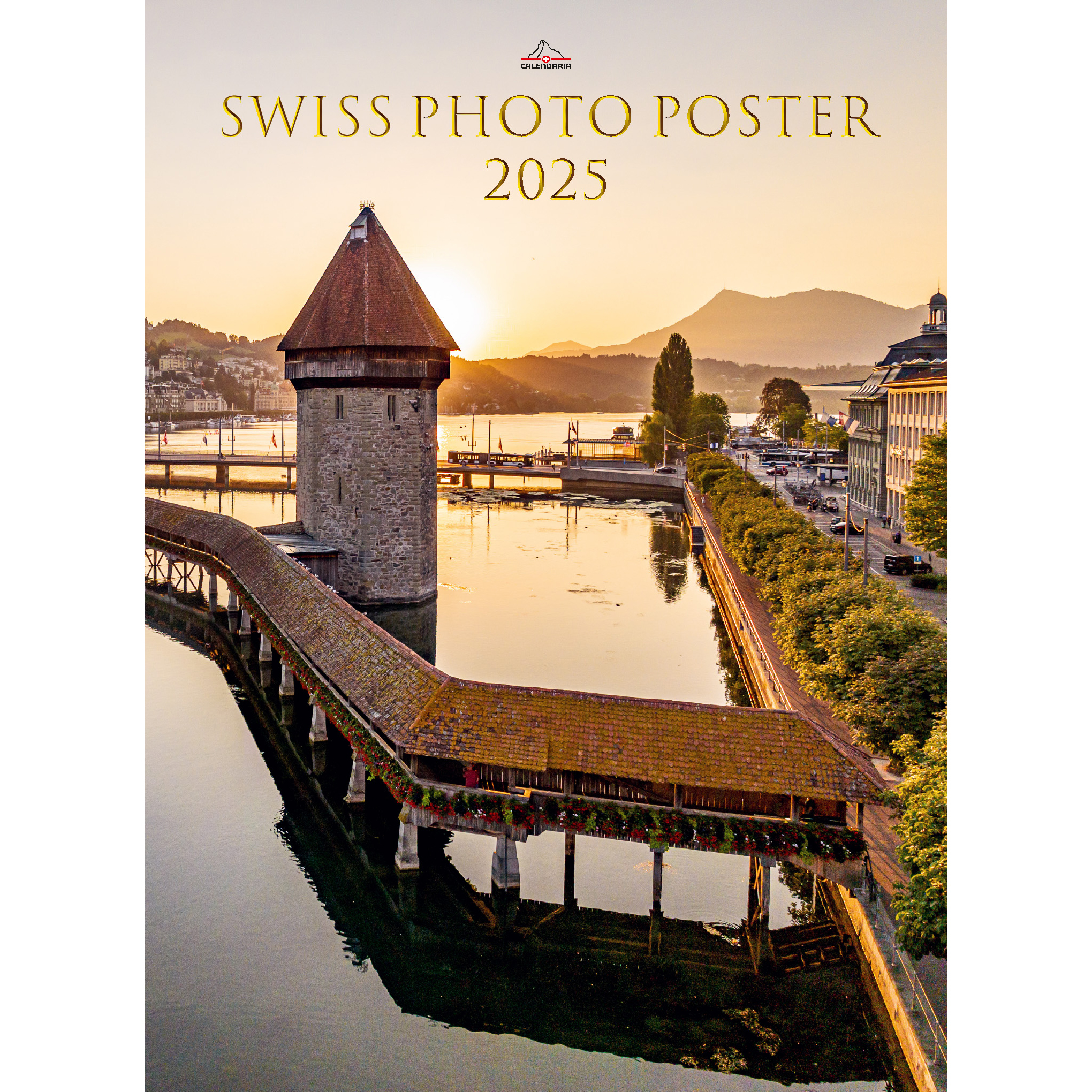 CALENDARIA Calendrier 2025 783036204758 Swiss Photo Poster ML 50x68cm