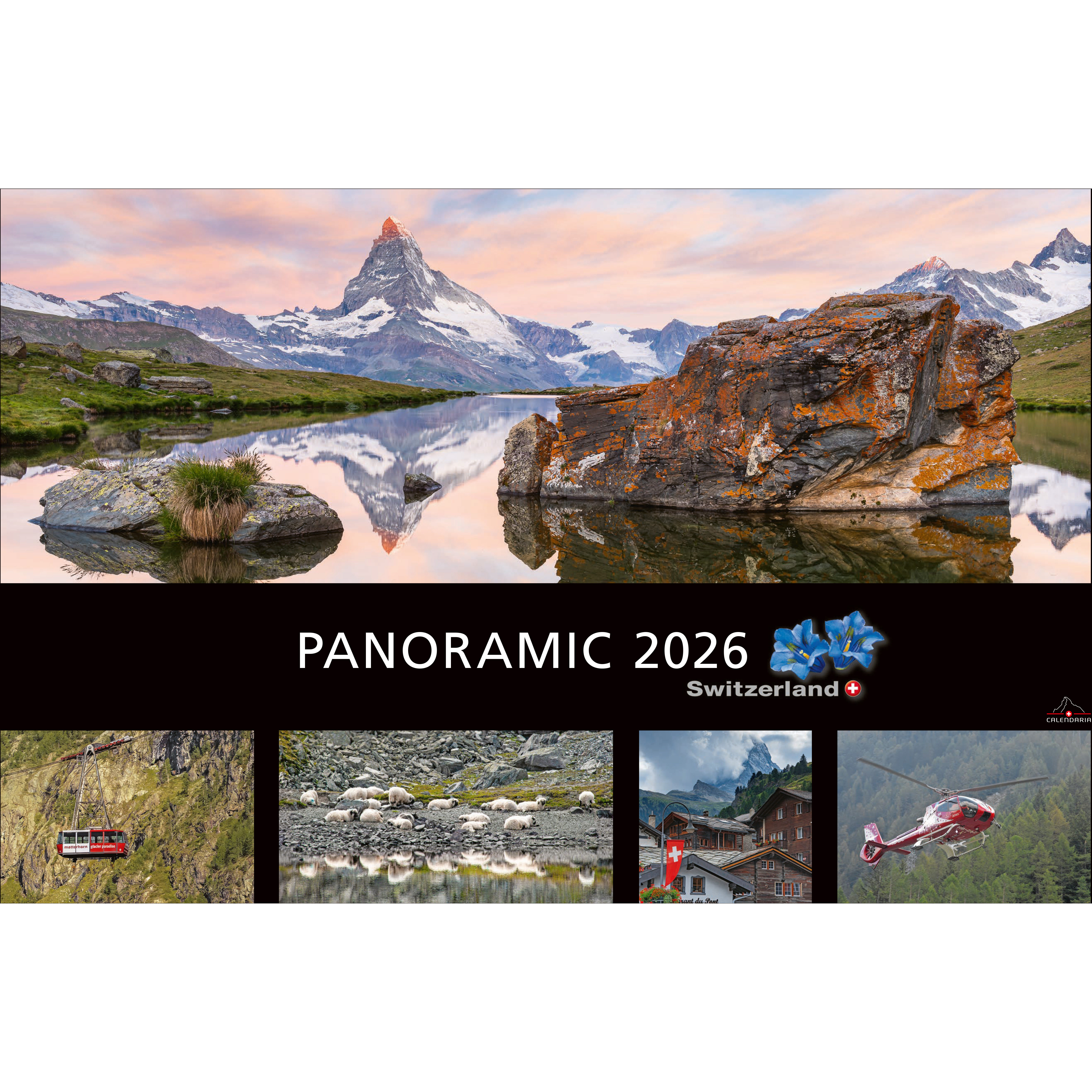 photo CALENDARIA Calendrier 2026 9783036205212 Switzerland ML 48x33cm