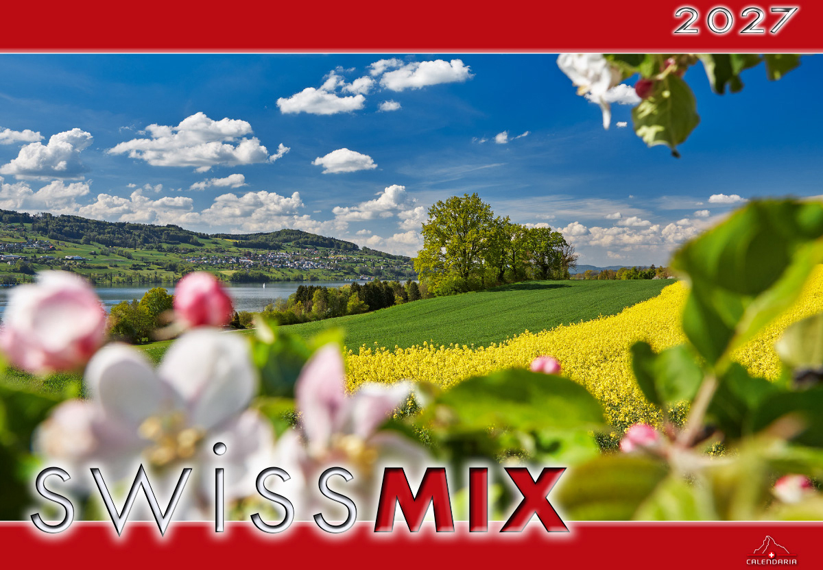 photo CALENDARIA Calendrier 2027 9783036205977 Swiss Mix ML 31.5x23cm
