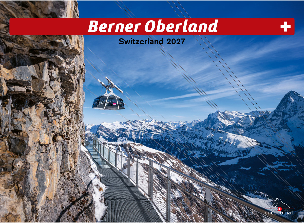 photo CALENDARIA Calendrier 2027 9783036205991 Berner Oberland ML 31.5x23cm