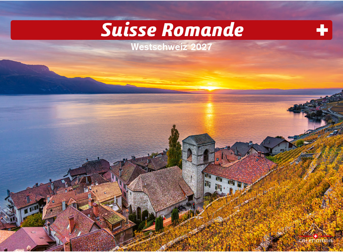 photo CALENDARIA Calendrier 2027 9783036206004 Suisse Romande ML 31.5x23cm