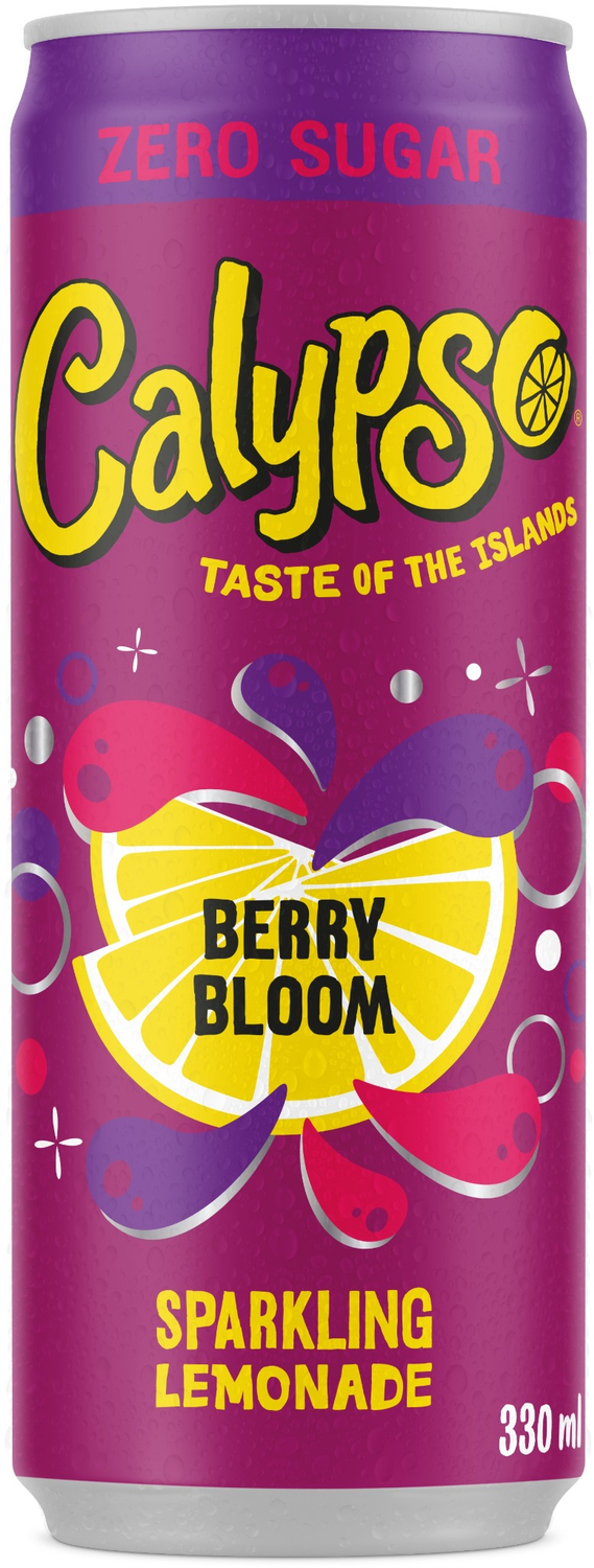 photo CALYPSO Berry Bloom Limonade PF4070 33cl, 12 pcs.