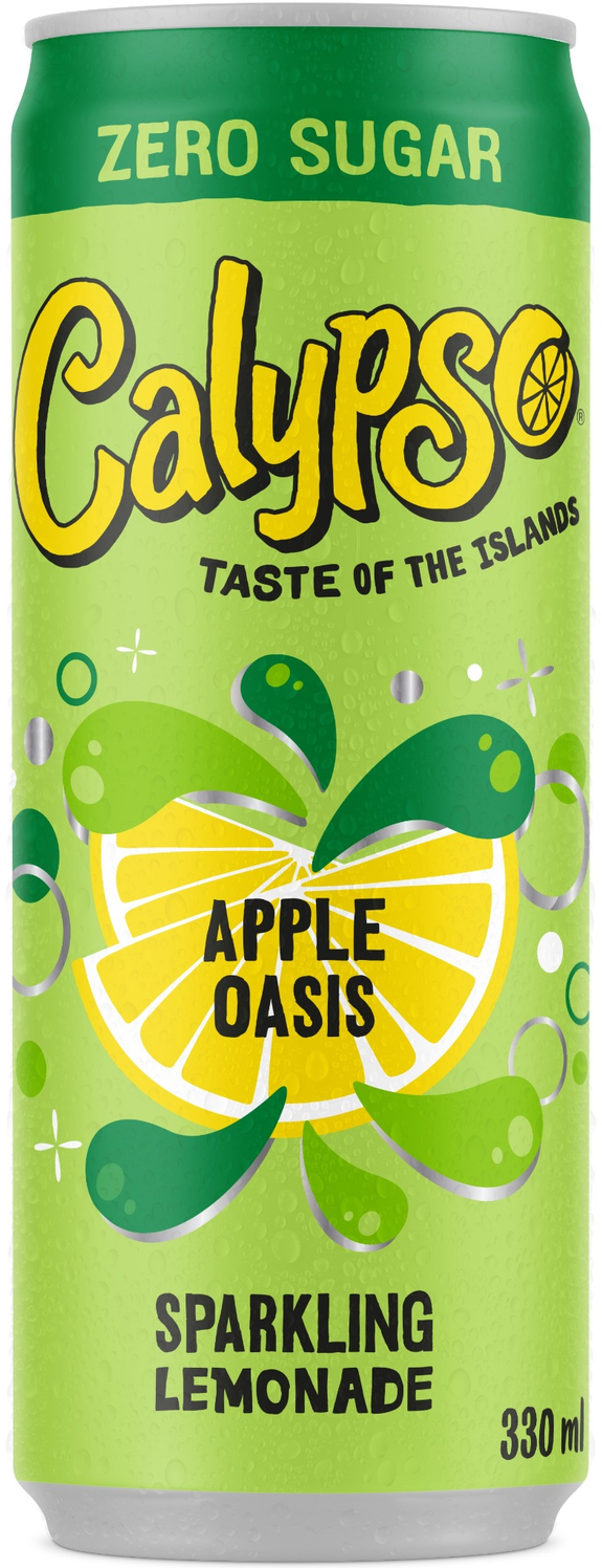 photo CALYPSO Apple Oasis Limonade PF4072 33cl, 12 pcs.