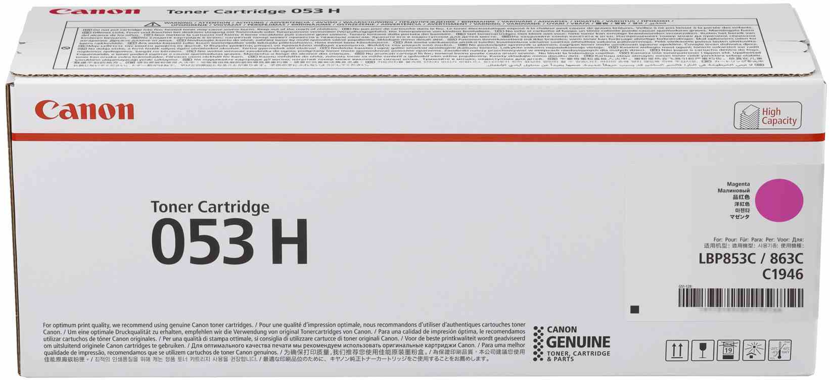 photo CANON Toner H magenta 053 i-SENSYS X C1946P 32'000 p.