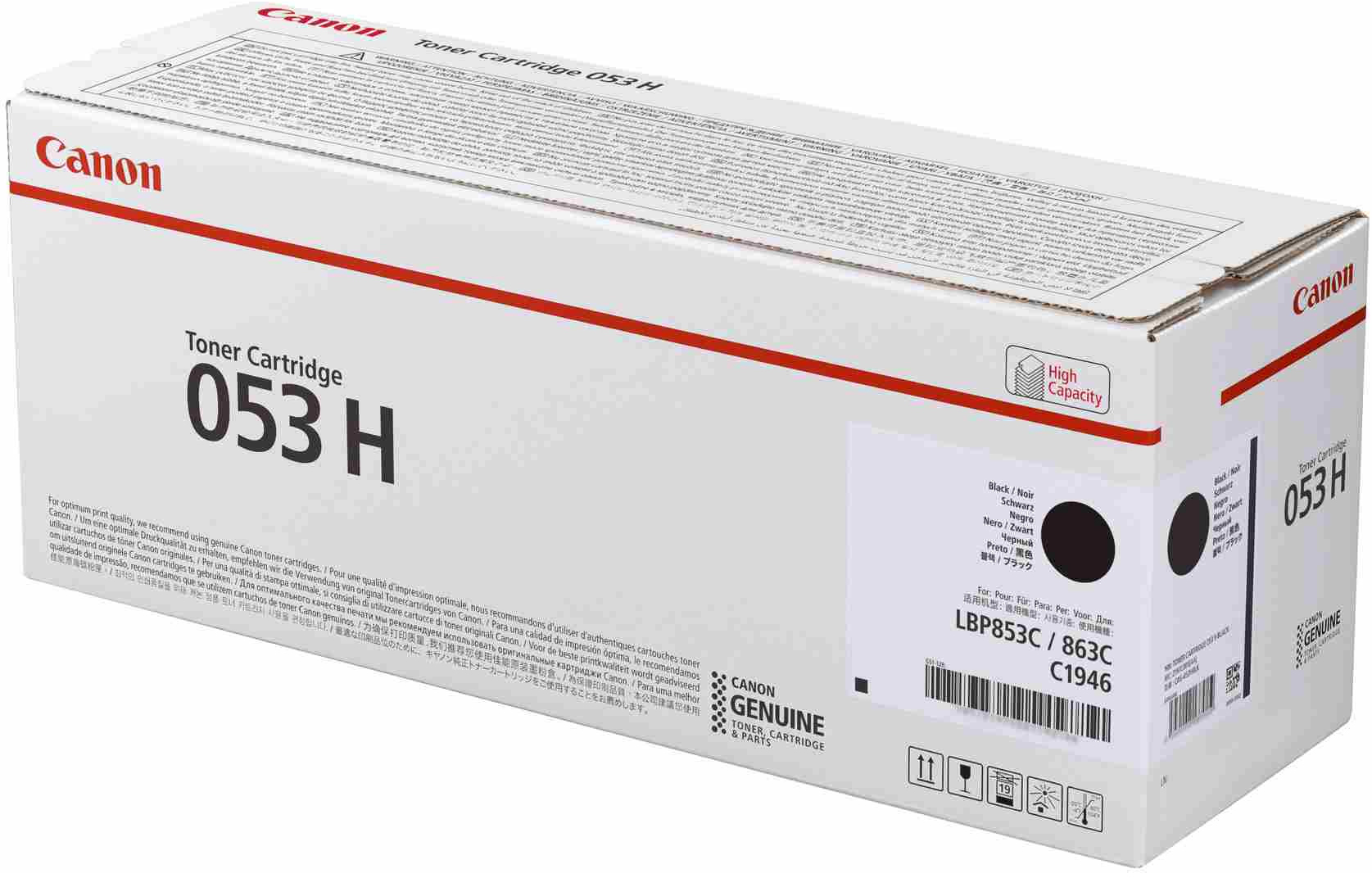 photo CANON Toner H noire 053 i-SENSYS X C1946P 33'000 p.