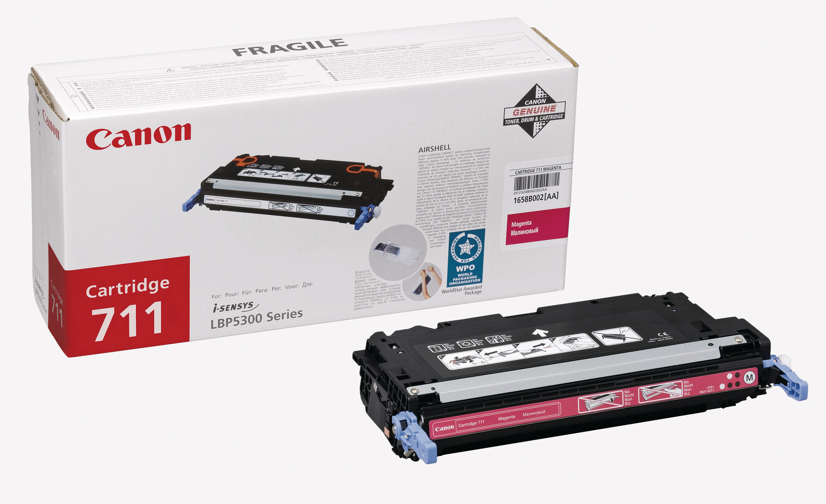 photo CANON Cartouche toner 711 magenta 1658B002 LBP 5300 6000 pages