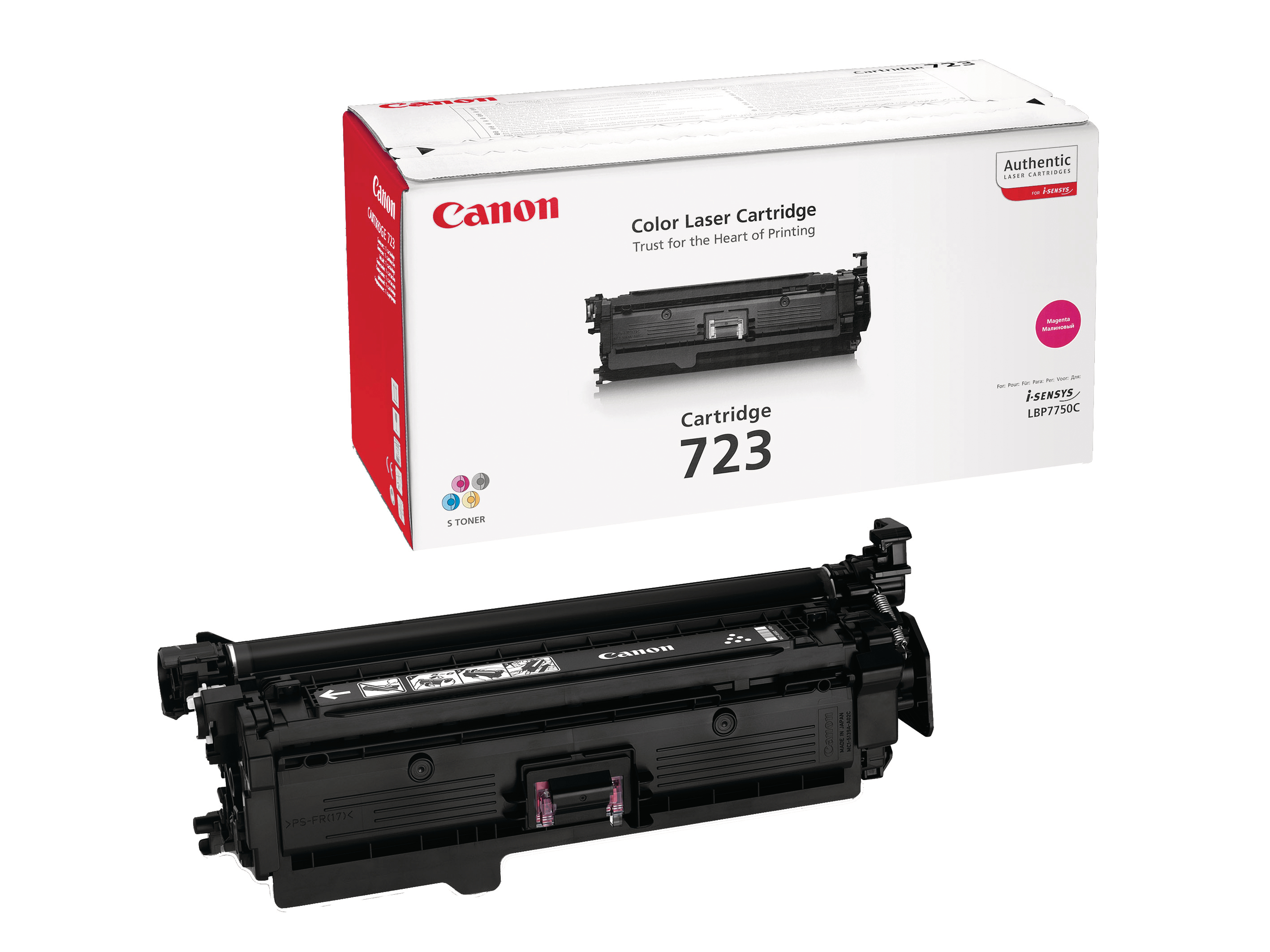 photo CANON Cartouche toner 723 magenta 2642B002 LBP 7750Cdn 8500 pages