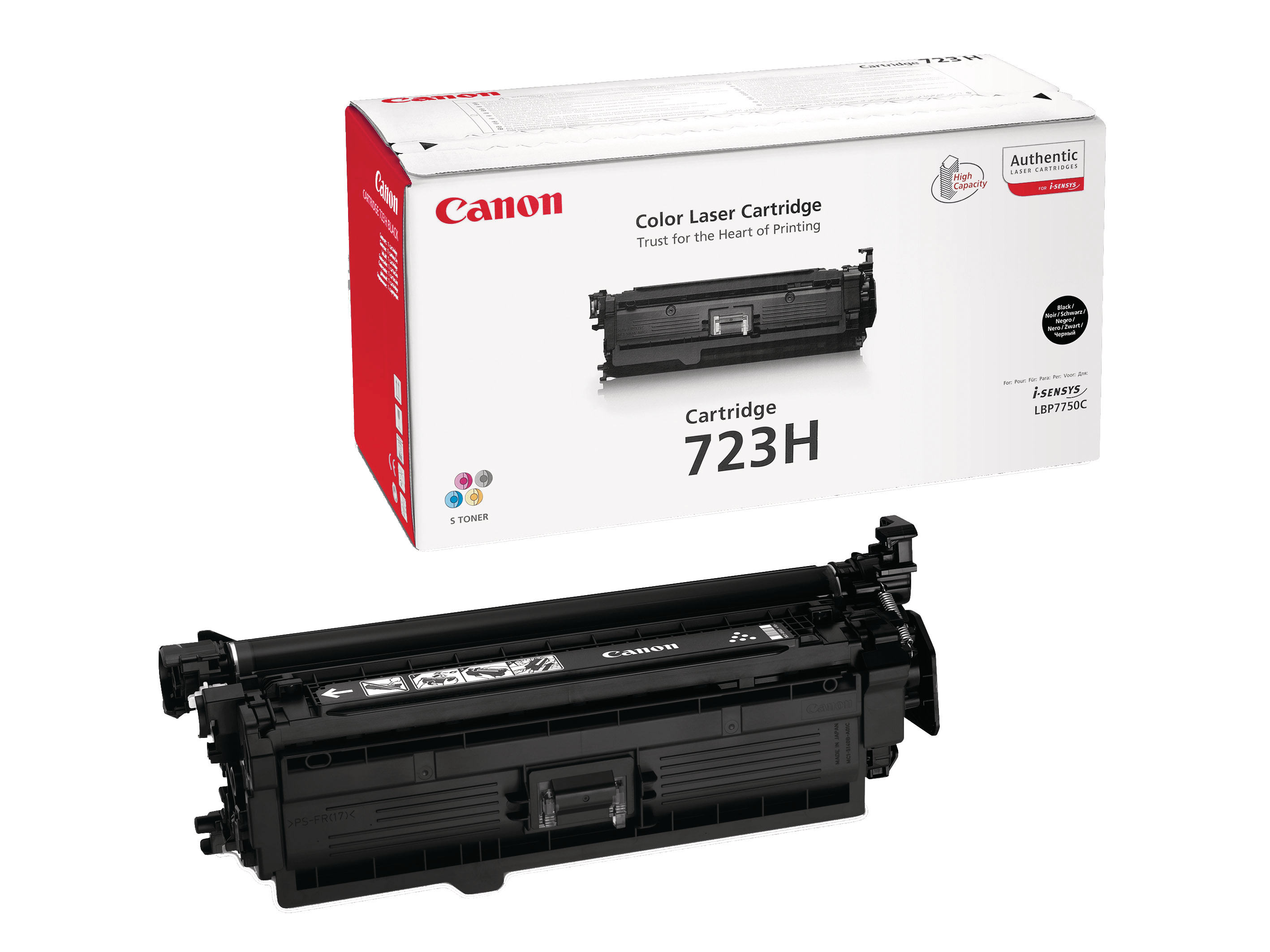 photo CANON Cartouche toner 723H noir 2645B002 LBP 7750Cdn 10'000 pages