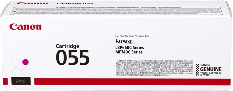 photo CANON Cartouche toner 055 magenta 3014C002 LBP663/MF742 2100 pages