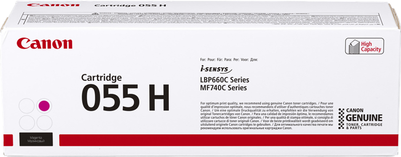 photo CANON Cartouche toner 055H magenta 3018C002 LBP663/MF742 5900 pages